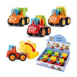 B-Beez Jr. Truck med Friktion | Assorterede Lastbiler | Bakkeleg