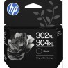 HP 302XL/304XL Sort Original Blækpatron | XL Patron | Bakkeleg