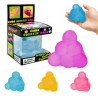 Squishy bubble Sukker Pyramide | Fidget Toy med Sugarfyld | Bakkeleg