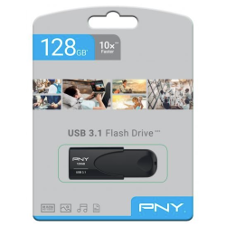 PNY Attaché 4 USB 3.1 128 GB Sort | USB-Stik | Bakkeleg