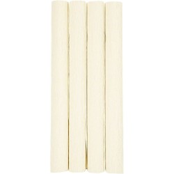 Crepepapir A4 4 Ark Off White | Kreativt Papir | Bakkeleg