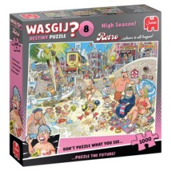 Wasgij Destiny 8 – High Season! underholdende puslespil med 1000 brikker.