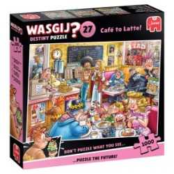 Wasgij Destiny 27 – Café to Latte! underholdende puslespil med 1000 brikker.