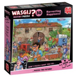 Wasgij Destiny 30 – Harvesting Happiness! underholdende puslespil med 1000 brikker.