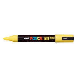 Uni POSCA PC-5M Gul | Farvemarker til Kreative Projekter | Bakkeleg