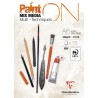 Clairefontaine Paint'ON Blok A6 | Kreativ Tegneblok | Bakkeleg