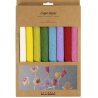 Crepepapir Standardfarver 25x60 cm 8 ark | 105 g | Bakkeleg