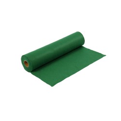 Grøn filtrulle 45 cm x 5 meter med en tykkelse på 1,5-2 mm til kreative hobbyprojekter.