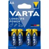VARTA LONGLIFE AA batterier – pakke med 4 stk.