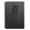 A6 Ugekalender 2027 Matsort Genbrugskarton | Bakkeleg