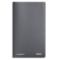 Mayland Index Planner Mini 2027 Mørkegrå 8 x 13 cm | Bakkeleg