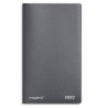 Mayland Index Planner Mini 2027 Mørkegrå 8 x 13 cm | Bakkeleg