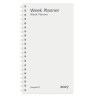 Week Planner International Refill 2027 Tværformat | Bakkeleg