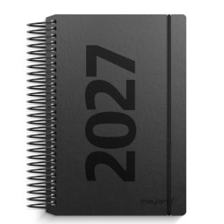 Mini Dagkalender 2027 Matsort Genbrugskarton | Bakkeleg
