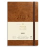 Mayland Forma Deluxe A6 Ugekalender 2027 Brun | Bakkeleg