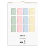 Mayland Familiekalender Color Lille 2027 | 5 Kolonner | Bakkeleg