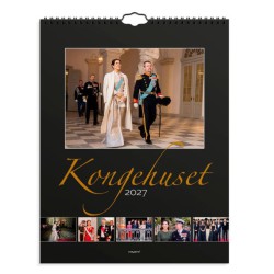 Mayland Vægkalender Kongehuset 2027 | Dansk Kongehus | Bakkeleg