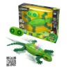 R/C Gecko radiostyret gekko med lys, der kan kravle på vægge og rotere 360 grader.