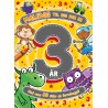 Malebog til børn fra 3 år med mere end 60 søde tegninger, der kan farvelægges.
