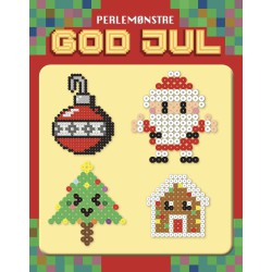 Perlemønstre: Jul – kreativ bog med hyggelige julemønstre og inspiration til strygeperler.