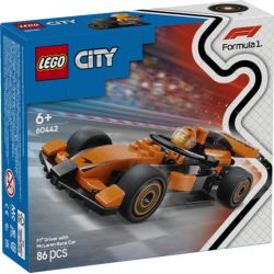 LEGO City 60442 F1®-kører med McLaren-racerbil | Bakkeleg