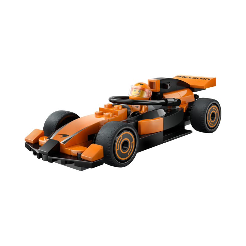 LEGO City 60442 F1®-kører med McLaren-racerbil | Bakkeleg