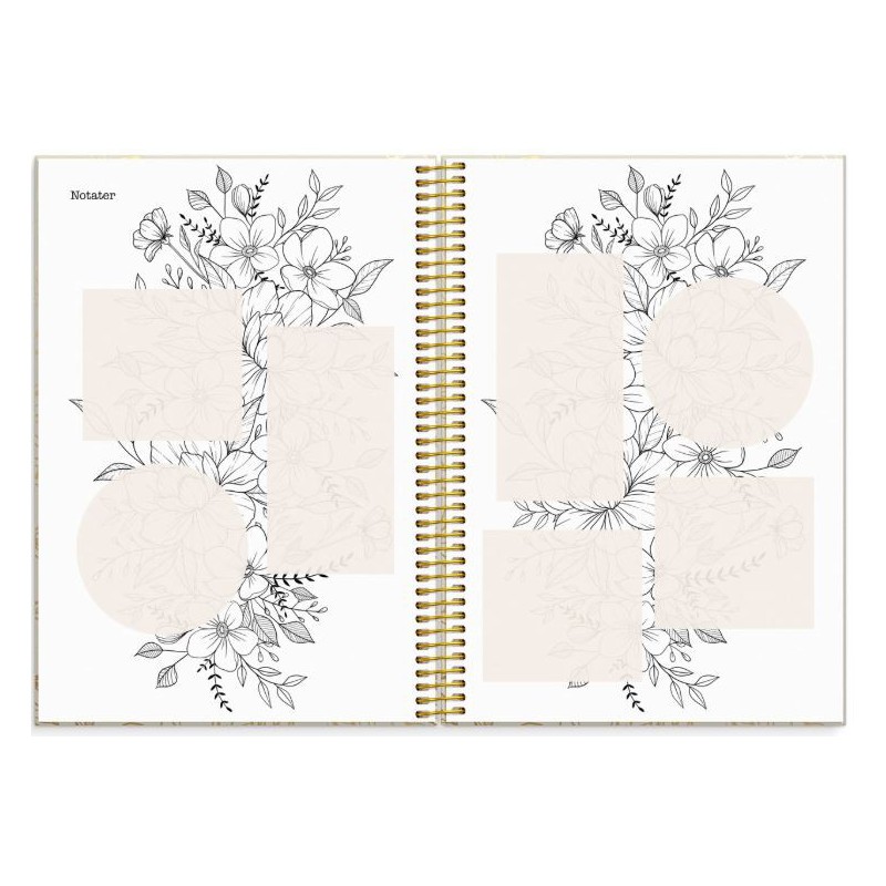 Life Planner Bloom 2027 – Kalender og planner | Bakkeleg Brædstrup