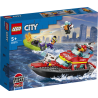 LEGO City 60373 Brandvæsnets redningsbåd | Bakkeleg Brædstrup