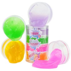 Putty Unicorn Glitter 4-i-1 med 260 g putty i flot enhjørninge- og glittertema.