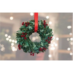Piberenser Julekrans DIY – kreativ julehobby til at lave din egen dekorative julekrans.
