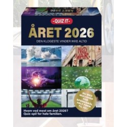 Året 2026 – Quiz It! – quiz om begivenheder og højdepunkter fra året der gik.