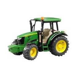 Bruder 02106 John Deere 5115M traktor i klassiske grønne og gule John Deere-farver, udført i skala 1:16.