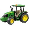Bruder 02106 John Deere 5115M traktor i klassiske grønne og gule John Deere-farver, udført i skala 1:16.