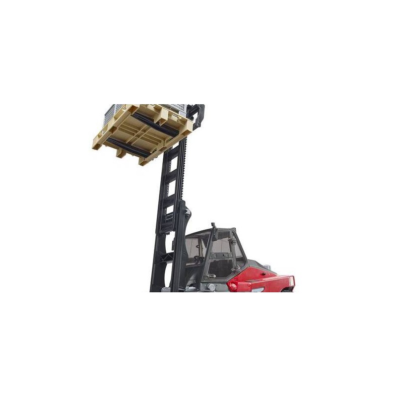 Bruder 02513 Linde HT160D gaffeltruck med palle | Bakkeleg