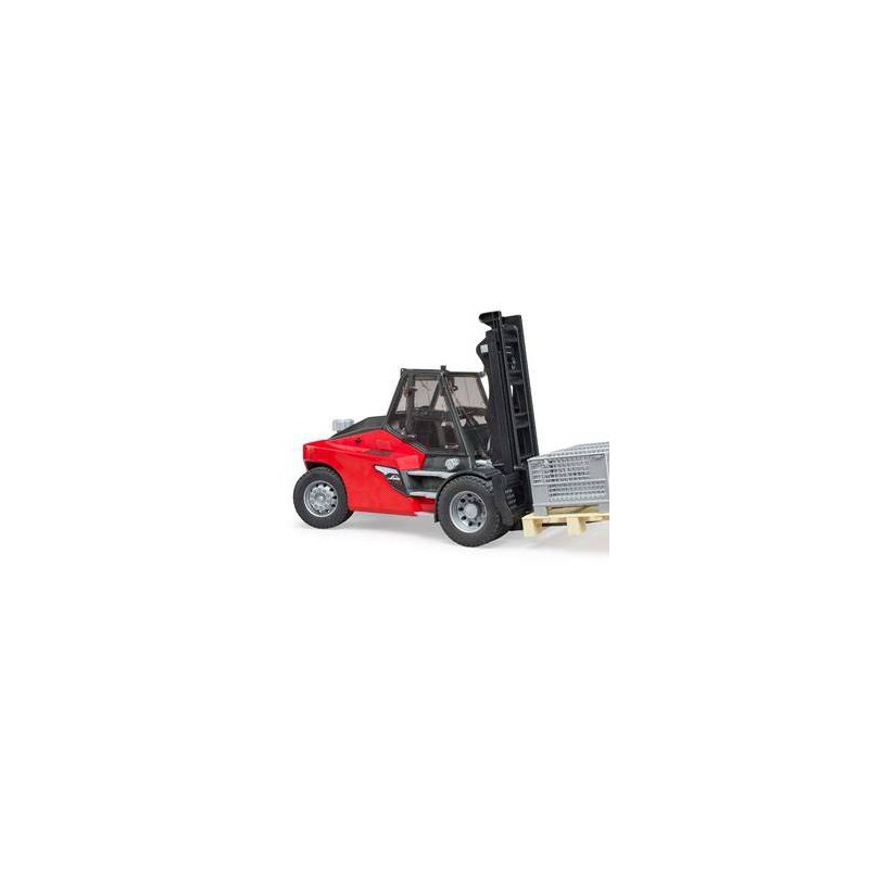 Bruder 02513 Linde HT160D gaffeltruck med palle | Bakkeleg