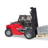 Bruder 02513 Linde HT160D gaffeltruck med palle | Bakkeleg
