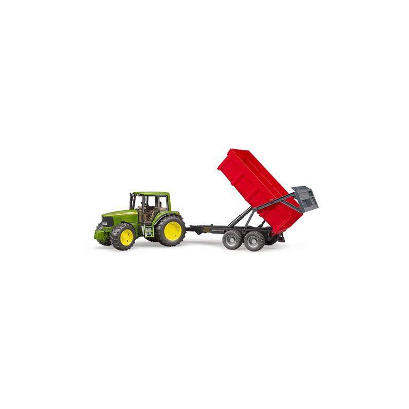 Bruder 02057 John Deere 6920 med tiptrailer 1:16 | Bakkeleg