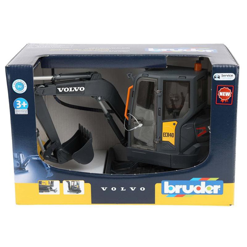 Bruder 02465 Volvo ECR40 kompaktgraver 1:16 | Bakkeleg