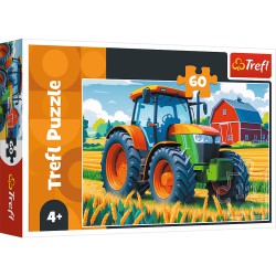 Farmer's Vehicle puslespil 60 brikker til børn | Bakkeleg