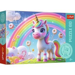 Candy's World puslespil 60 brikker til børn | Bakkeleg