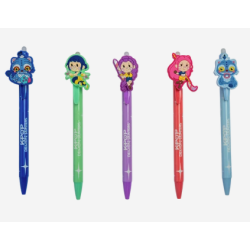 KPop Demon Hunters sletbar gelpen med dekorativt KPop Demon Hunters-design til skole, noter og kreative projekter.
