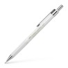 Hvid Faber-Castell TK-Fine 2317 stiftblyant med 0,7 mm stift til præcis tegning, skrivning og skitsering.