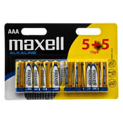 AAA -LR03 - 10 PAK.  MAXELL