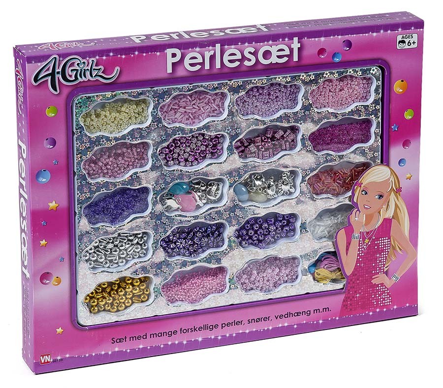 PERLESÆT MEGA 4-GIRLS 63139
