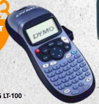 DYMO MASKINE LETRATAG LT-100H 1 RL TAPE