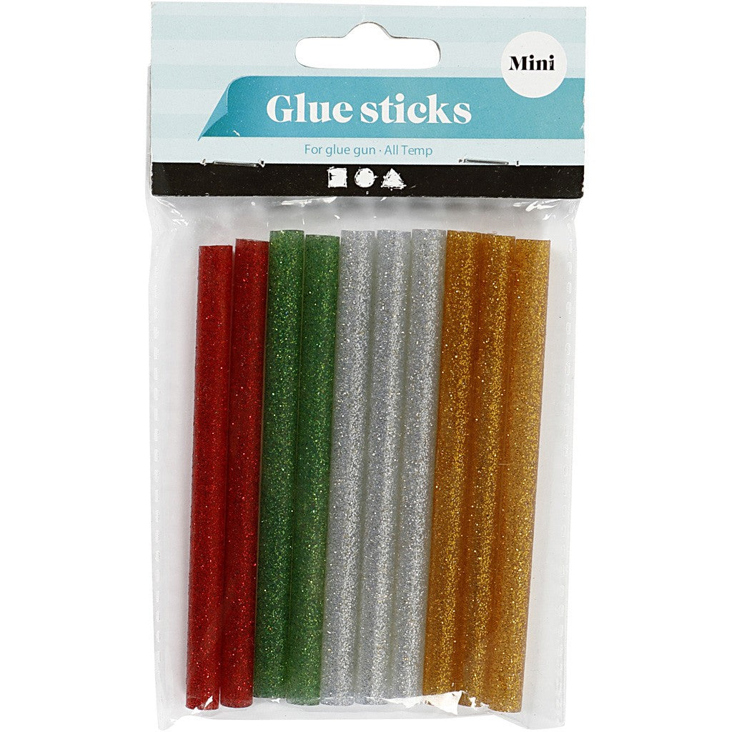 LIMSTÆNGER GLITTER 10 STK
