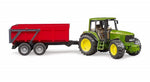 BRUDER JOHN DEERE 6920 M. TIPTRAILER 02057