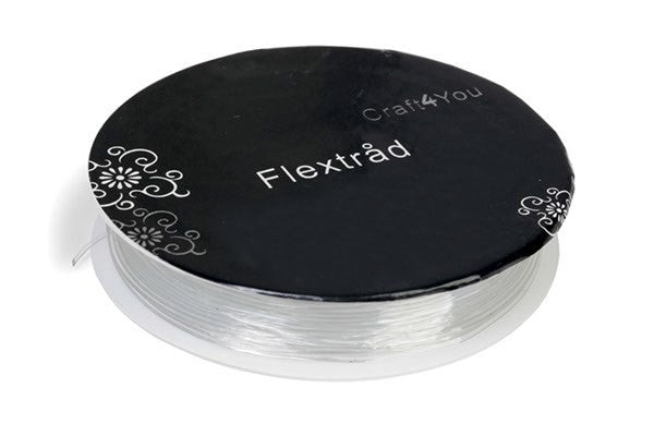 FLEXTRÅD 0,8 MM 8 M KLAR