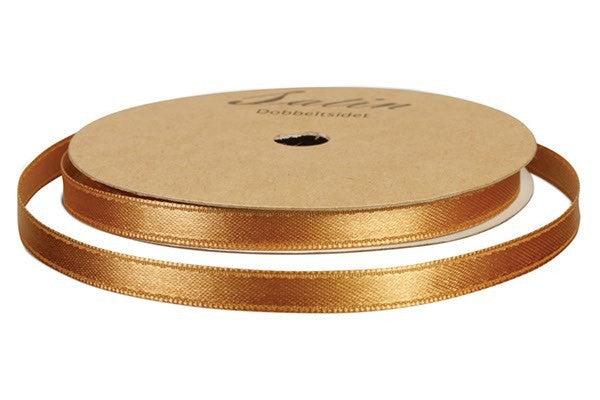 GULD SATINBÅND 10 MM 10 M