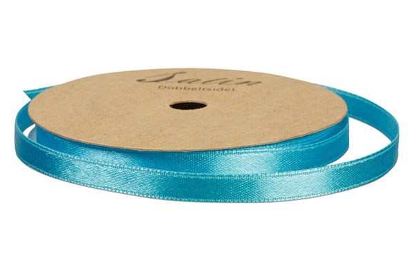 TURKIS SATINBÅND 3 MM 10 M